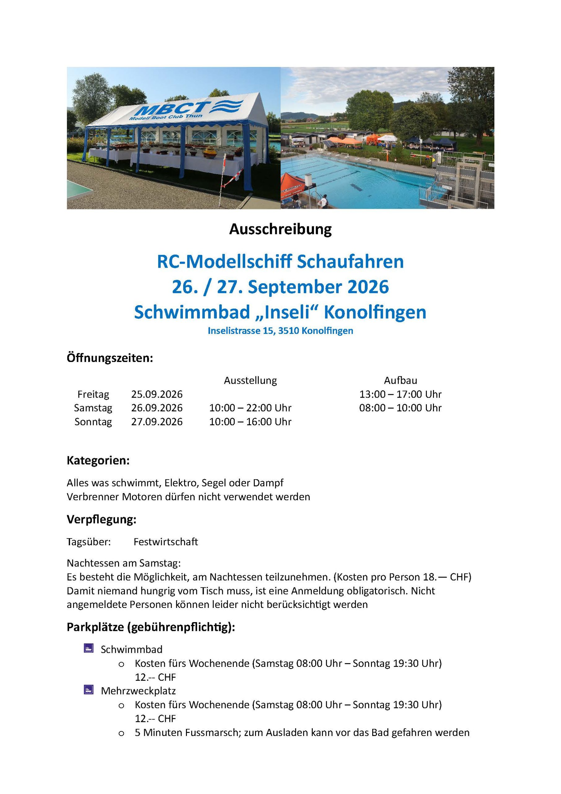Schwimmbad „Inseli“ Konolfingen